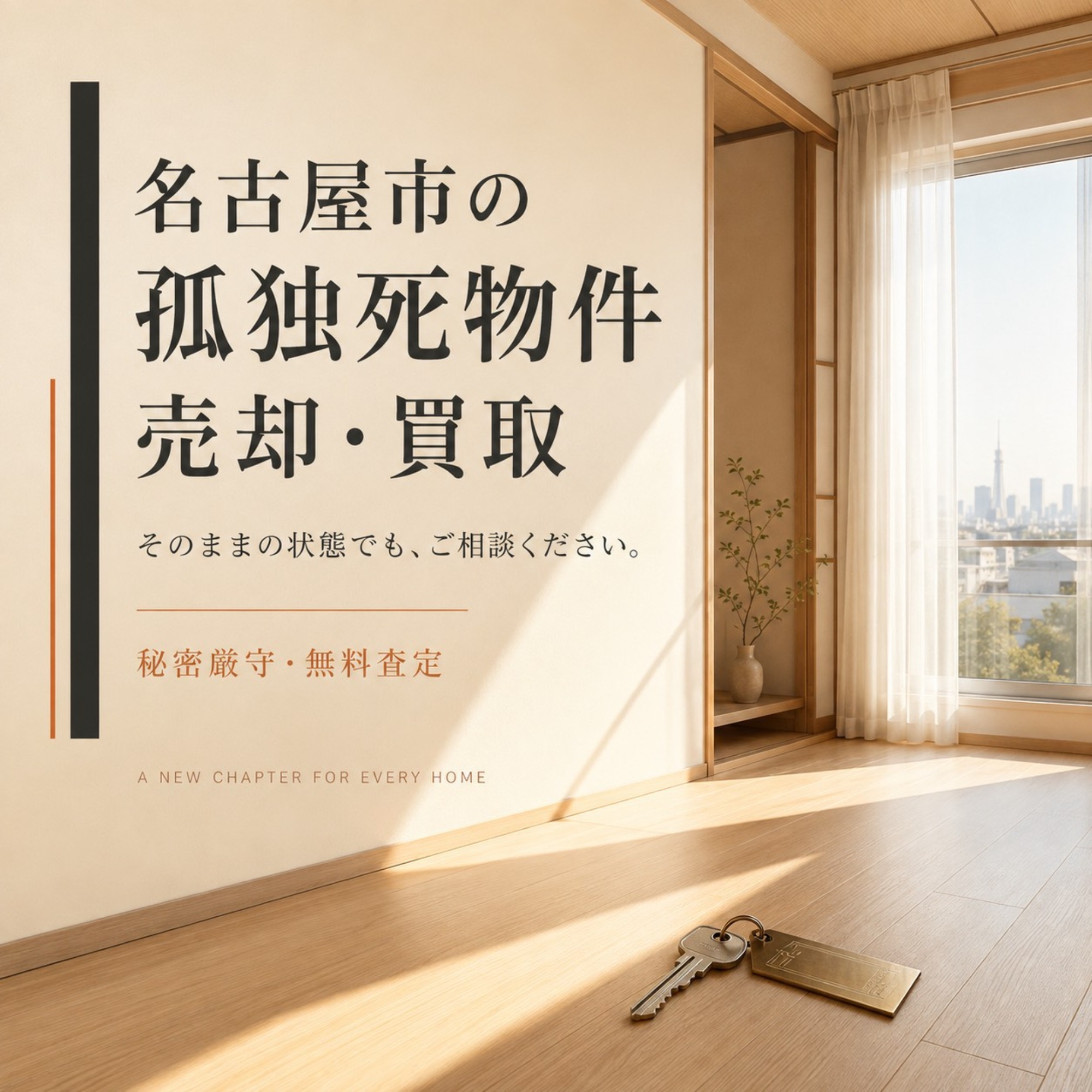 名古屋市で孤独死があった家は売却できる？事故物件になるケース・告知義務・相続した不動産を売る方法を徹底解説｜名古屋仏縁不動産（運営：（株）愛知不動産売却センター） 1