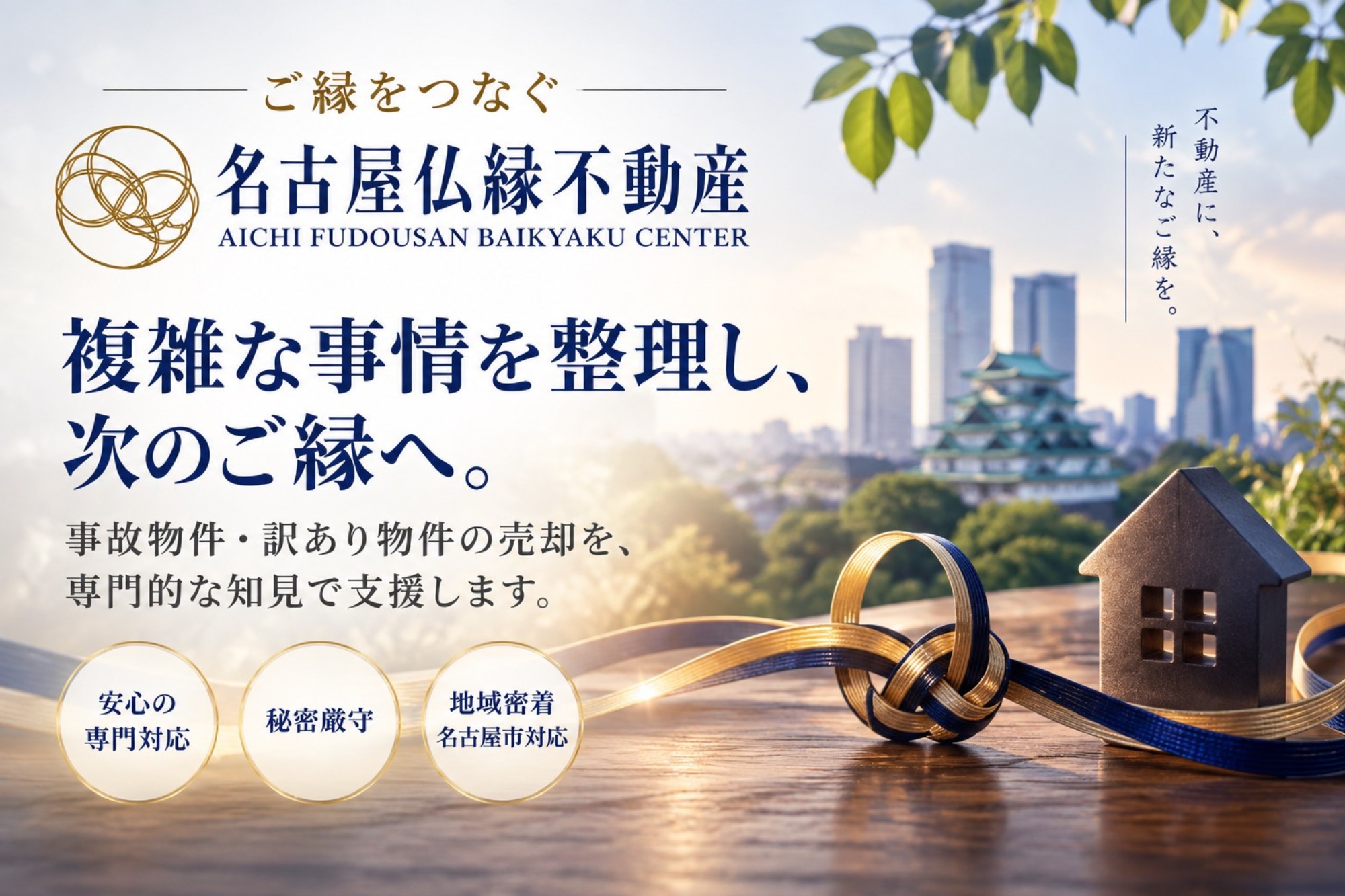 名古屋市の訳あり物件が売れない7つの理由|他社で断られた不動産を売却する方法|名古屋仏縁不動産(運営:(株)愛知不動産売却センター) 1