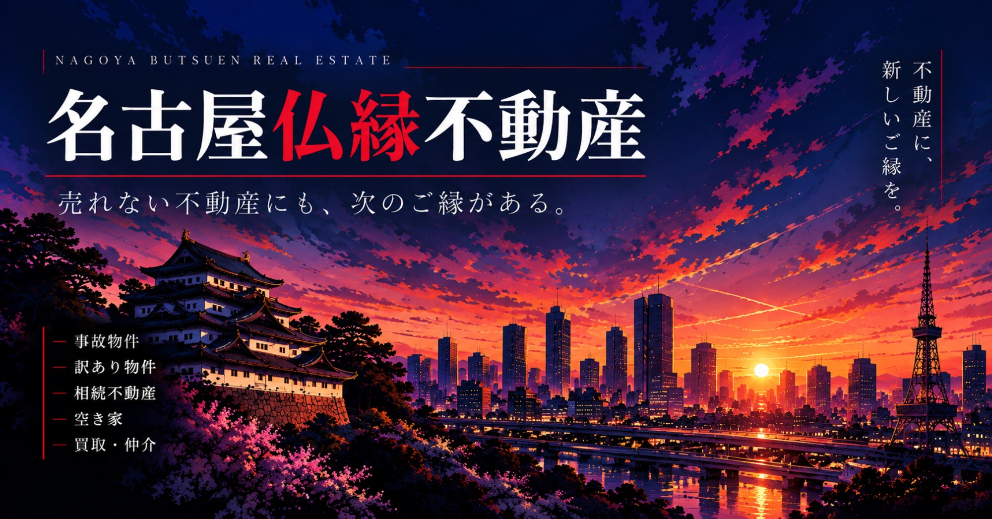 名古屋で事故物件・訳あり物件を売却する際のQ&A50選｜相続・孤独死・ゴミ屋敷・再建築不可まで徹底解説｜名古屋仏縁不動産（運営：（株）愛知不動産売却センター） 1